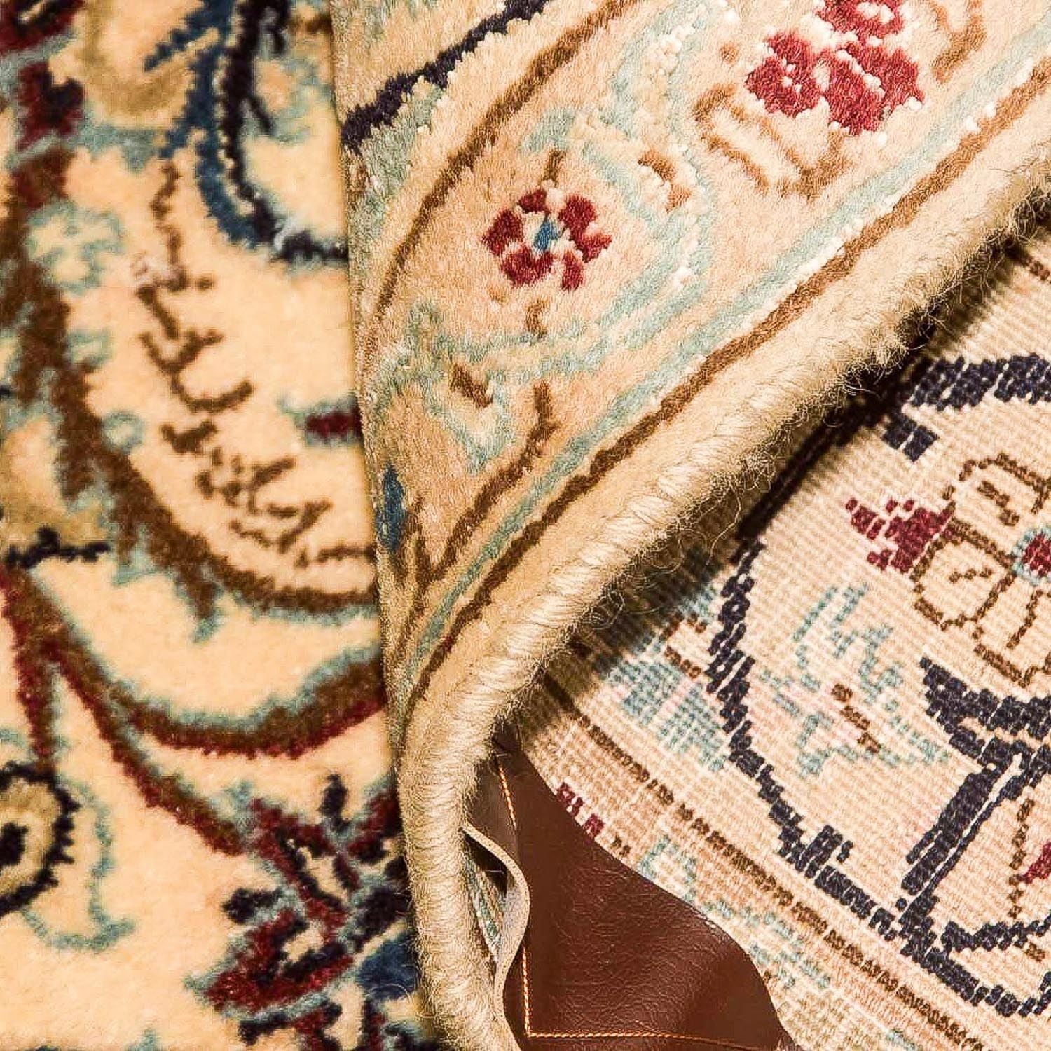 Alfombra Persa - Nain - Real - 215 x 132 cm - beige