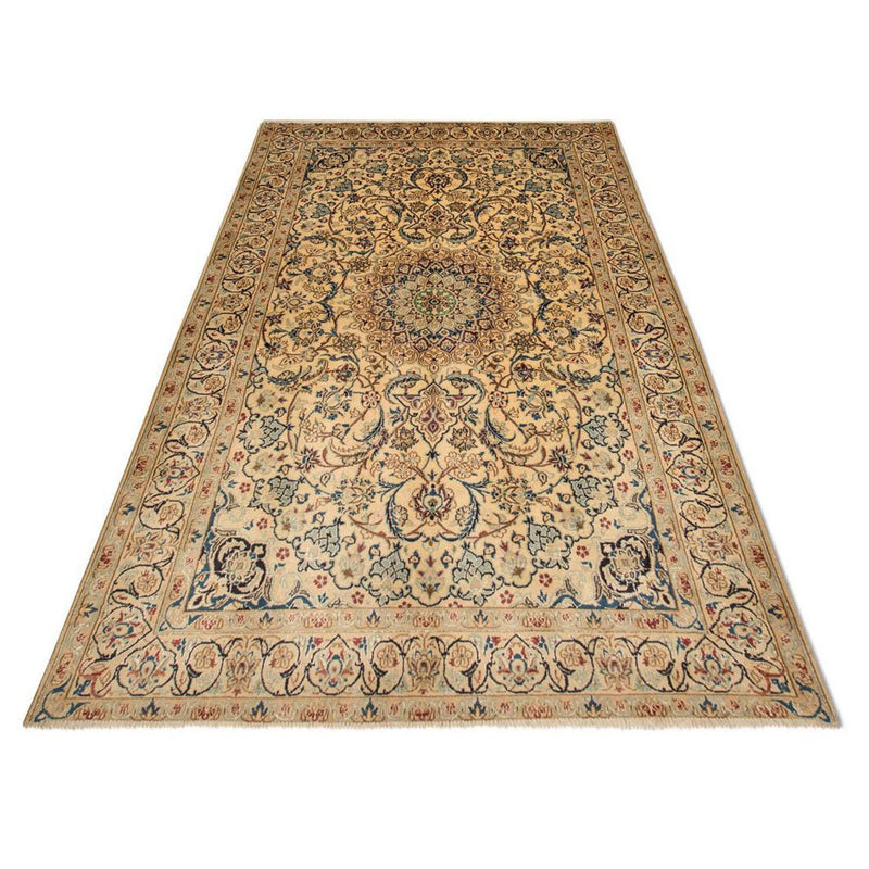 Alfombra Persa - Nain - Real - 215 x 132 cm - beige