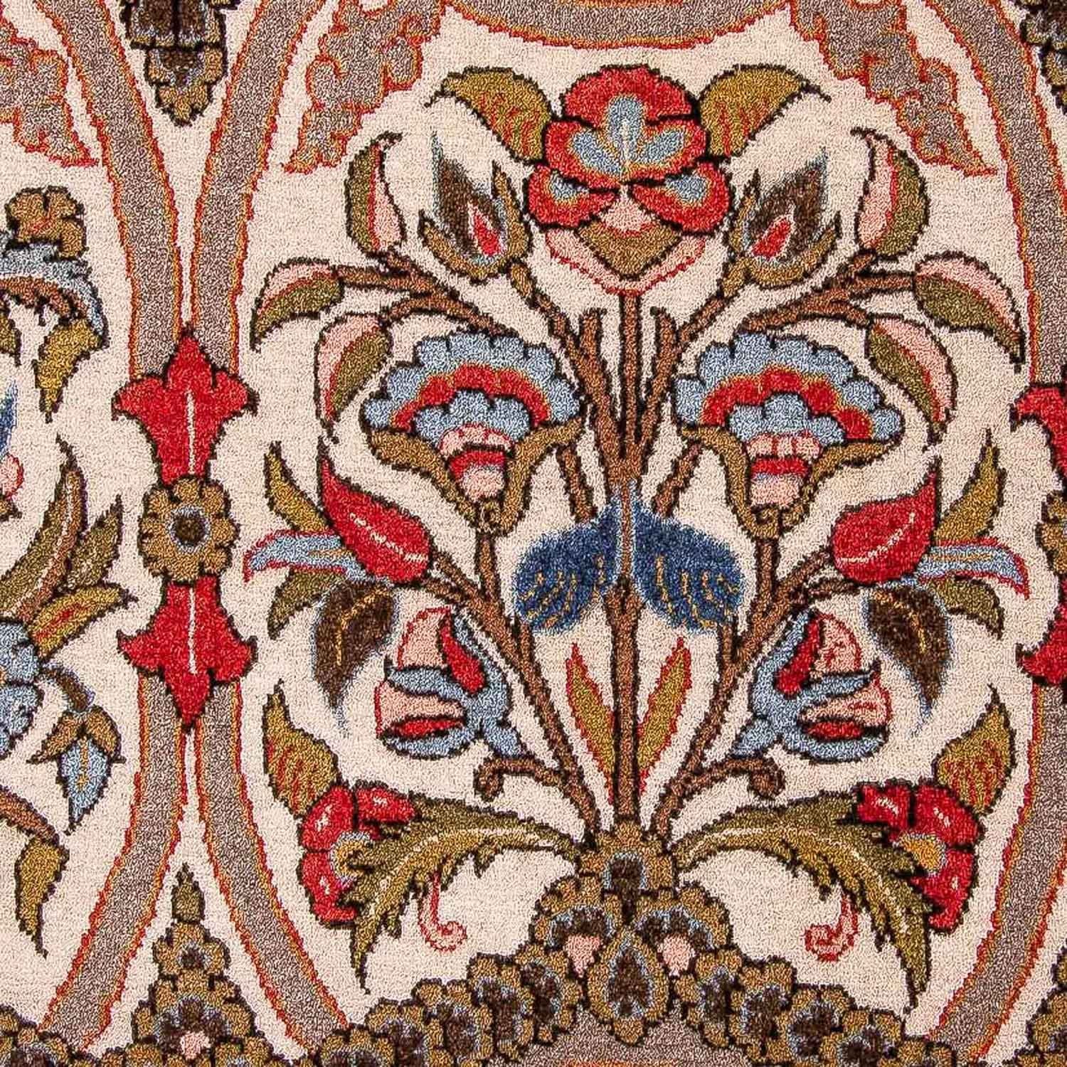 Alfombra persa - Ghom - 215 x 141 cm - rojo
