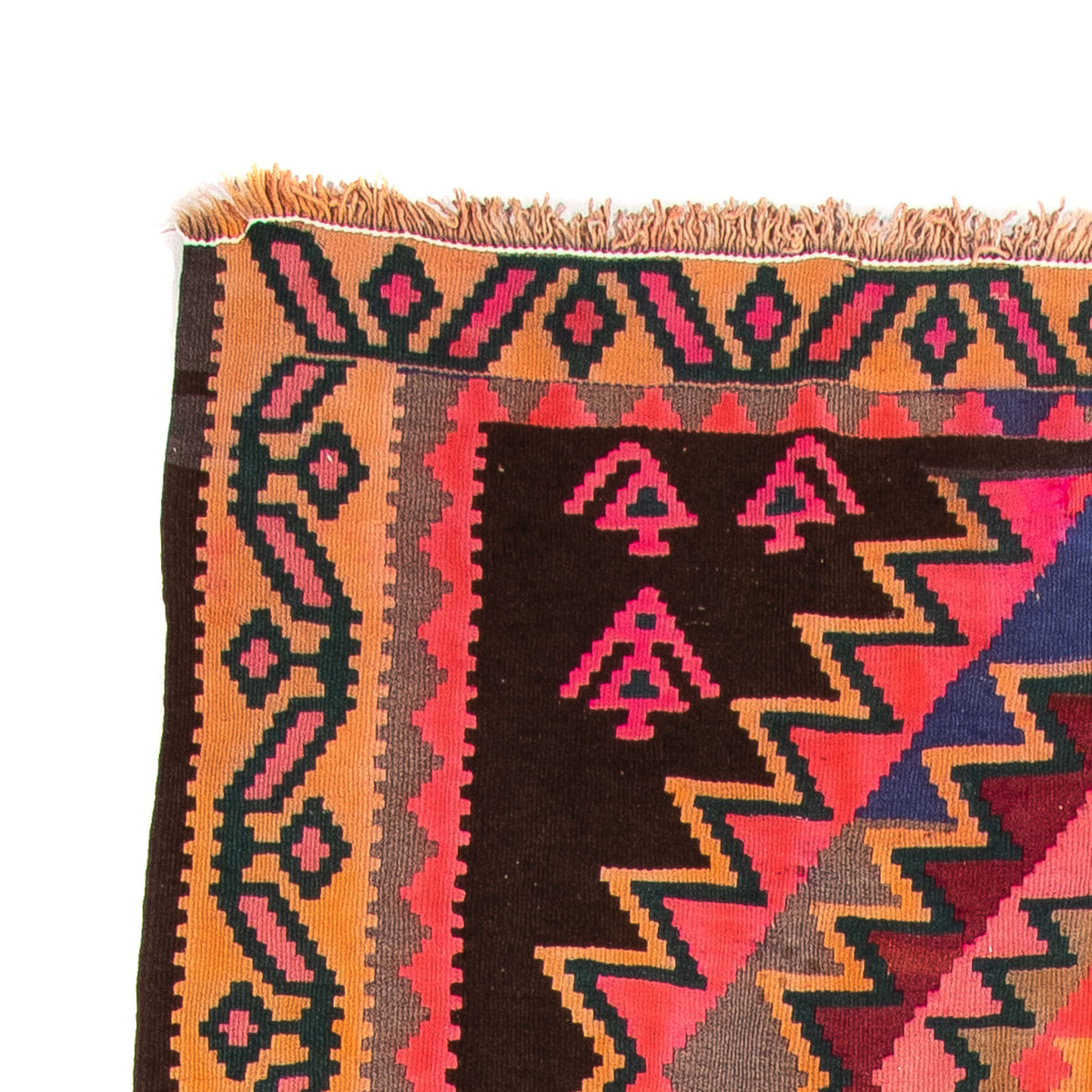 Kilim antiguo Alfombra 150x335cm