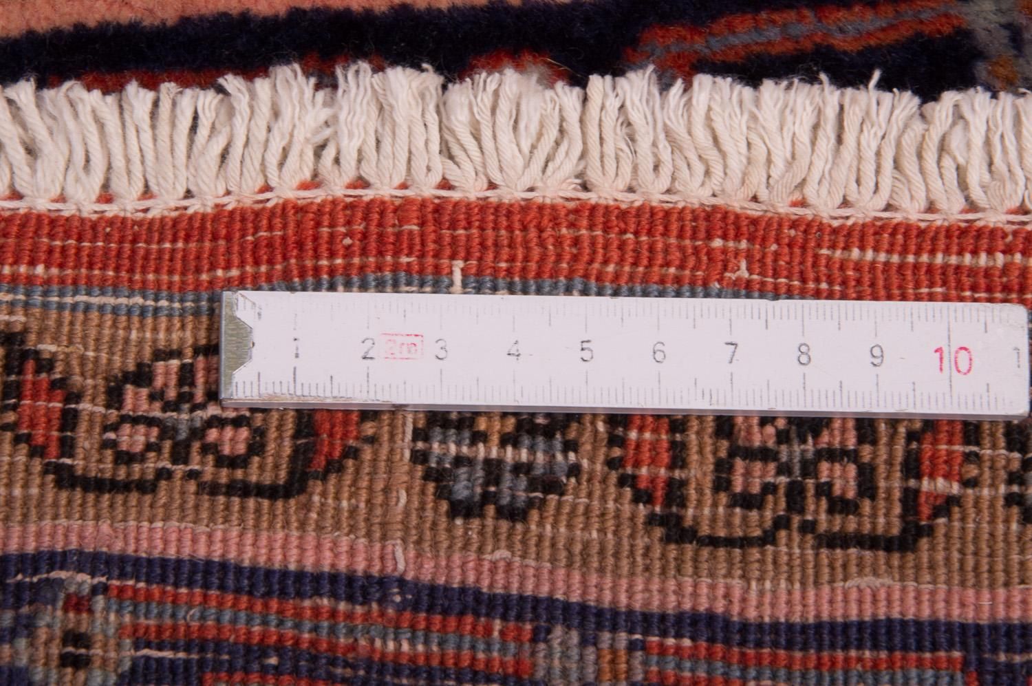 Alfombra persa - Bidjar - 181 x 120 cm - rojo