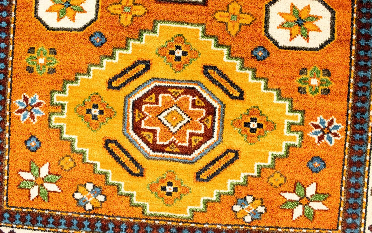 Alfombra oriental - 240 x 174 cm - naranja