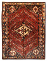Alfombra persa - Nómada - 224 x 163 cm - rojo
