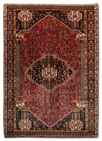 Alfombra persa - Nómada - 245 x 161 cm - rojo