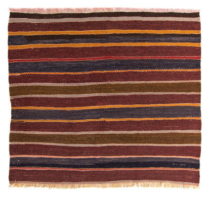 Alfombra Kelim - Antigua cuadrado  - 155 x 135 cm - multicolor