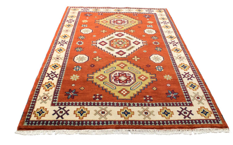 Alfombra oriental - 241 x 171 cm - naranja