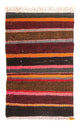 Kilim antiguo Alfombra 80x57cm