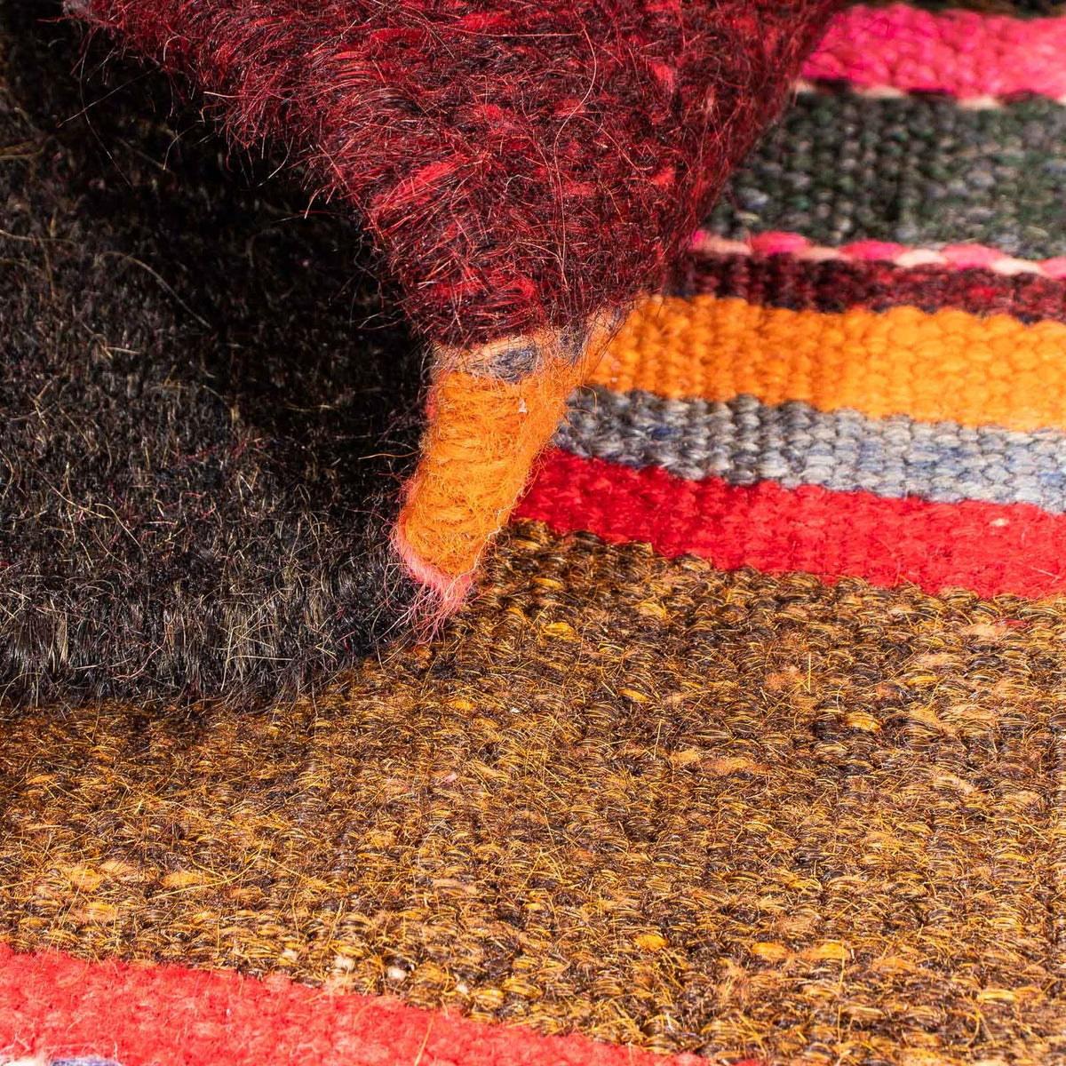 Alfombra Kelim - Antigua - 80 x 57 cm - multicolor