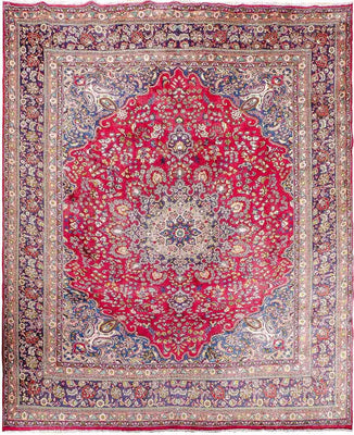 Alfombra persa - Clásica - 396 x 298 cm - rojo
