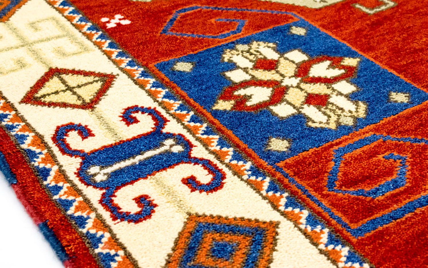 Alfombra oriental - 241 x 172 cm - rojo
