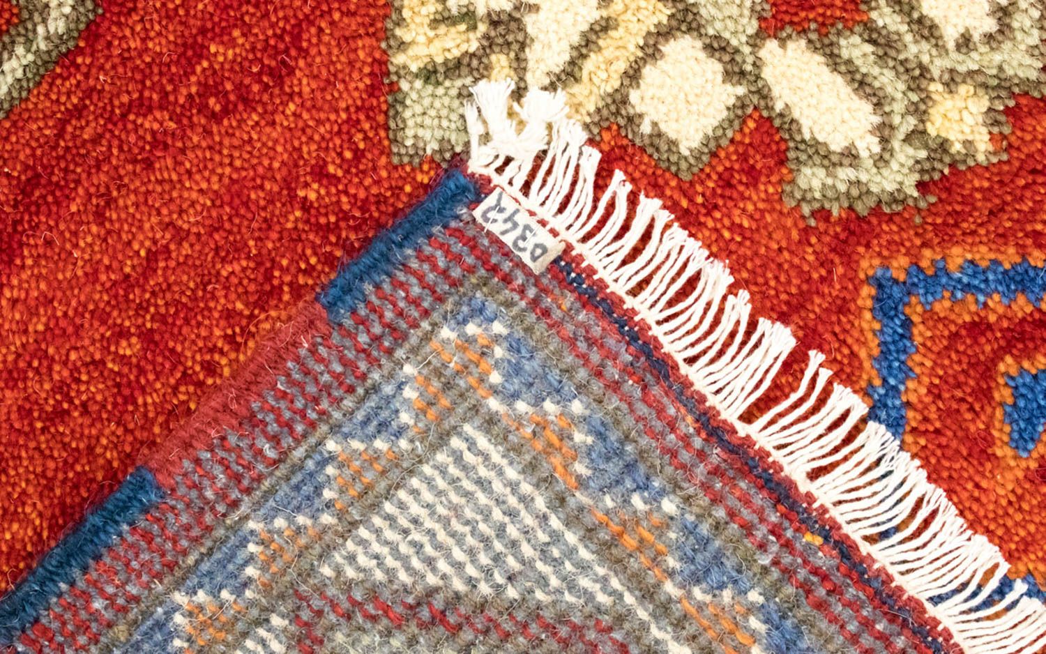 Alfombra oriental - 241 x 172 cm - rojo