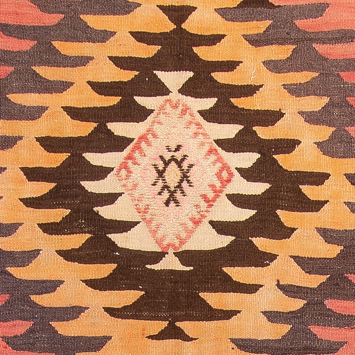 Kilim antiguo Alfombra 160x410cm