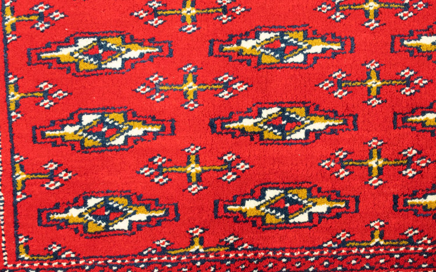 Alfombra de pasillo Alfombra Turkaman - 100 x 50 cm - rojo