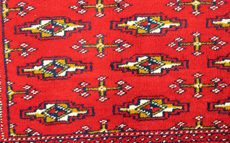 Alfombra de pasillo Alfombra Turkaman - 100 x 50 cm - rojo