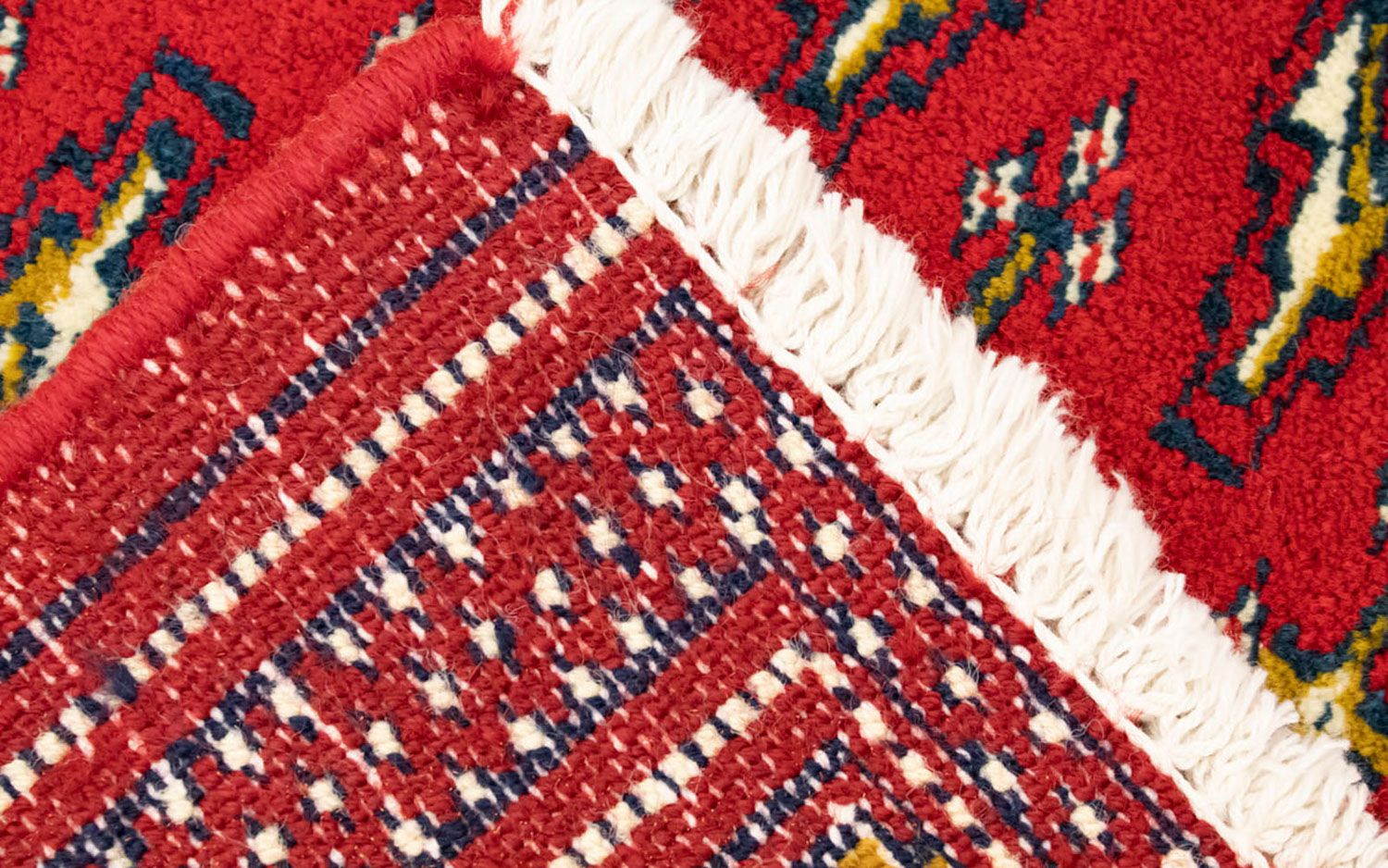 Alfombra de pasillo Alfombra Turkaman - 100 x 50 cm - rojo