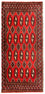 Alfombra de pasillo Alfombra Turkaman - 100 x 50 cm - rojo