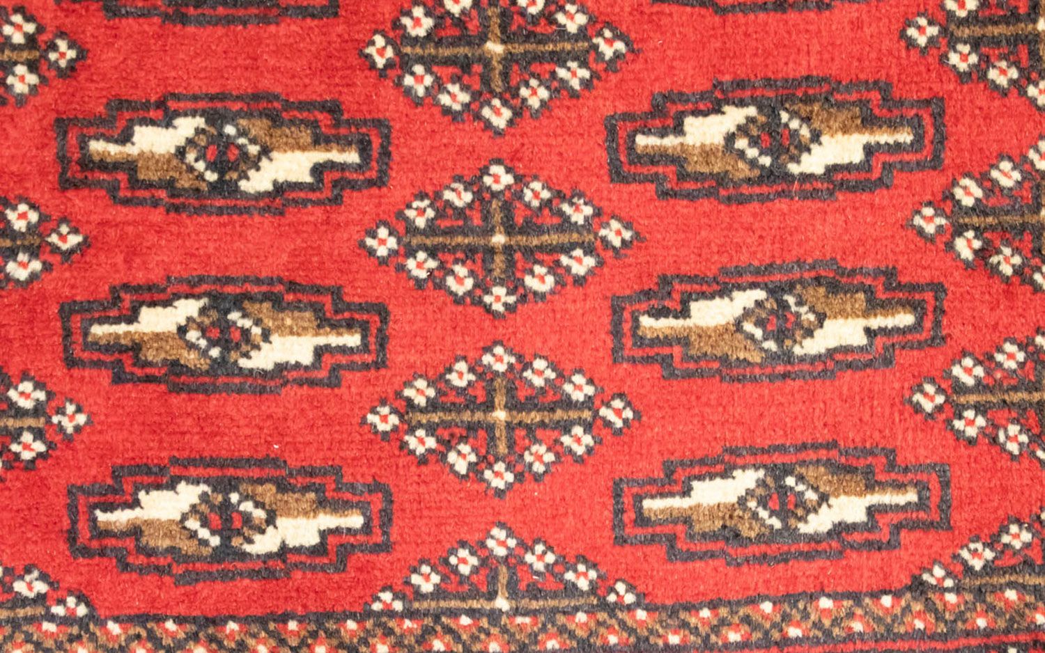 Alfombra de pasillo Alfombra Turkaman - 100 x 50 cm - rojo