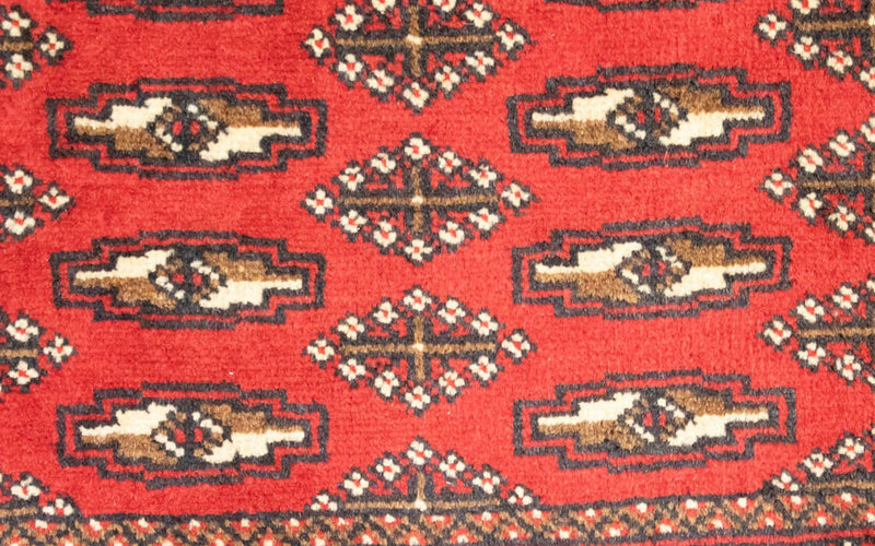 Alfombra de pasillo Alfombra Turkaman - 100 x 50 cm - rojo