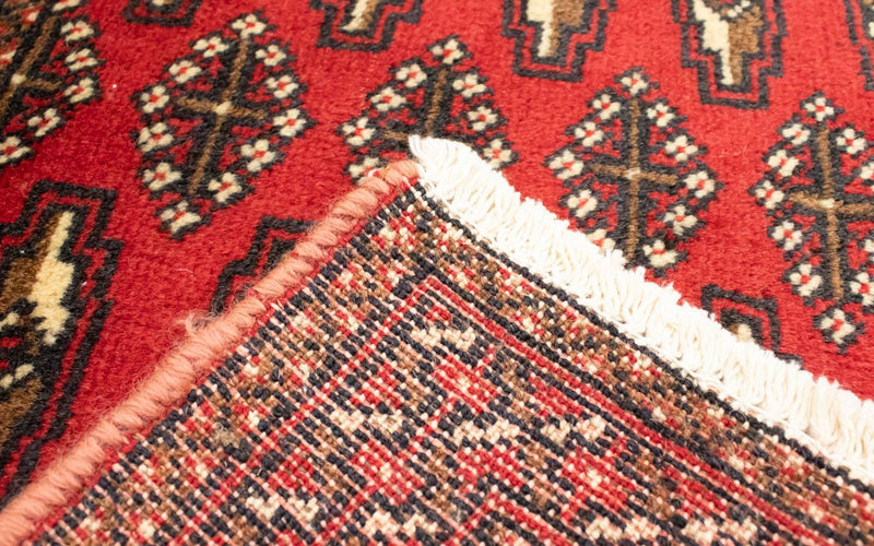Alfombra de pasillo Alfombra Turkaman - 100 x 50 cm - rojo