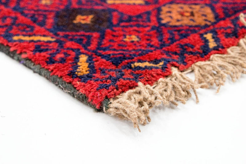 Alfombra Belutsch - 125 x 79 cm - rojo