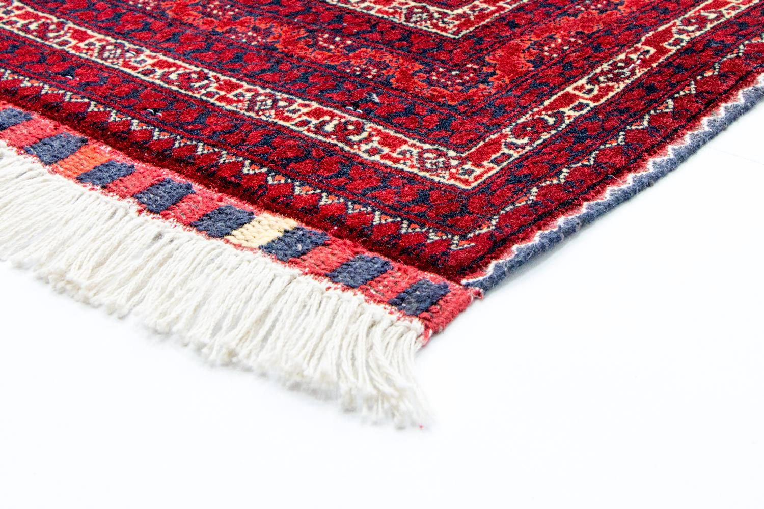 Alfombra afgana - Bukhara - 300 x 195 cm - rojo
