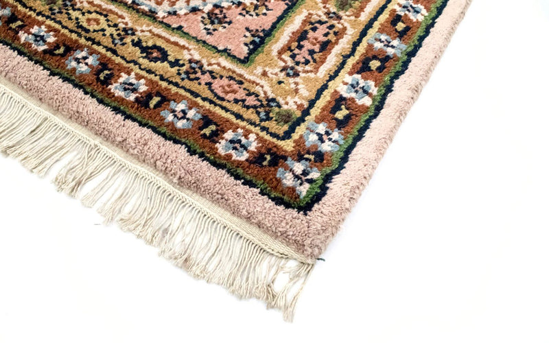 Alfombra de lana - 137 x 74 cm - beige