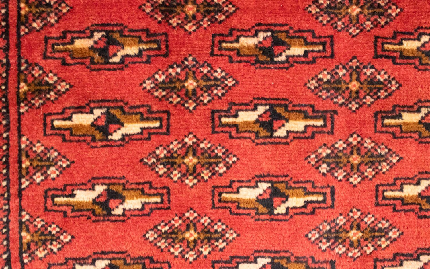Alfombra de pasillo Alfombra Turkaman - 100 x 50 cm - rojo