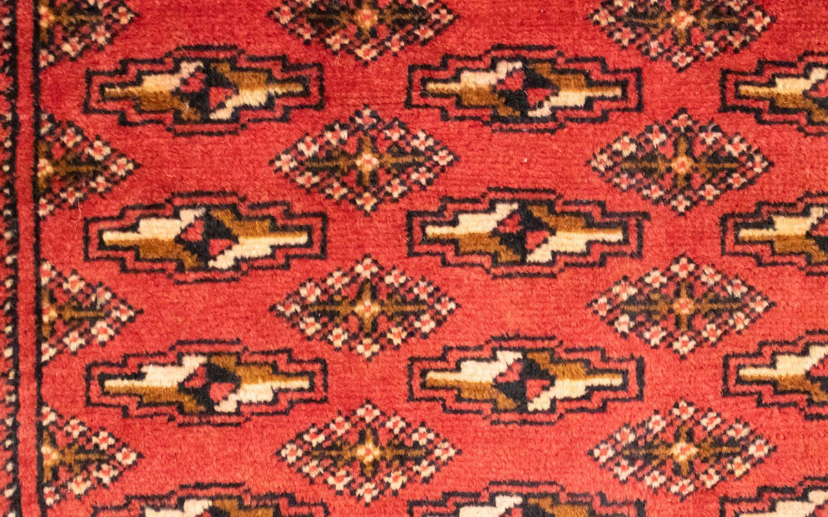 Alfombra de pasillo Alfombra Turkaman - 100 x 50 cm - rojo