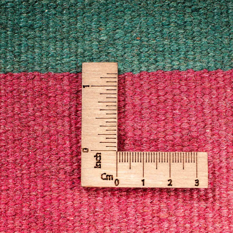 Alfombra de pasillo Alfombra Kelim - Antigua - 400 x 142 cm - multicolor