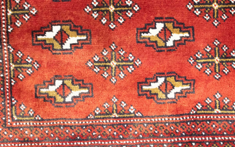 Alfombra de pasillo Alfombra Turkaman - 100 x 50 cm - rojo