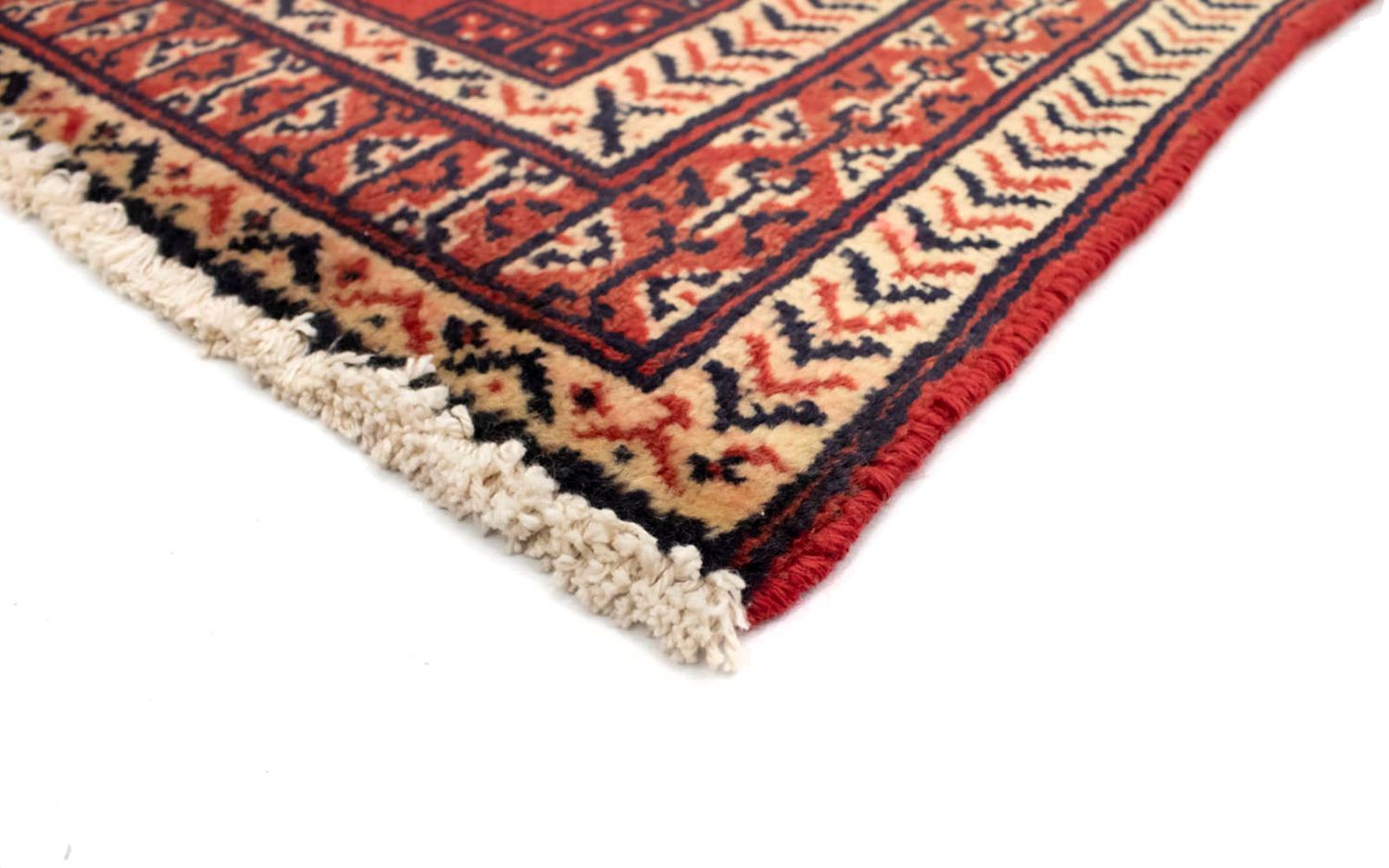 Alfombra de pasillo Alfombra Turkaman - 100 x 50 cm - rojo