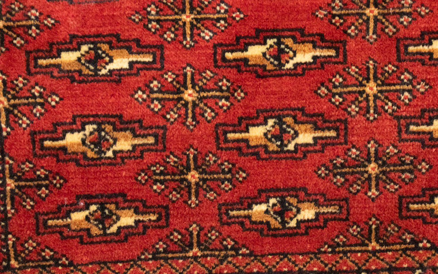 Alfombra de pasillo Alfombra Turkaman - 100 x 50 cm - rojo
