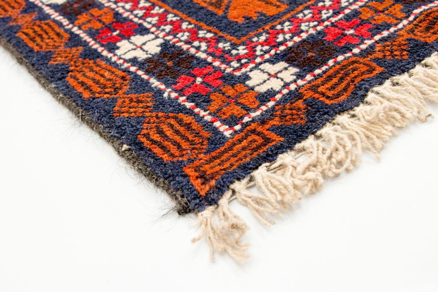 Alfombra Belutsch - 136 x 77 cm - azul