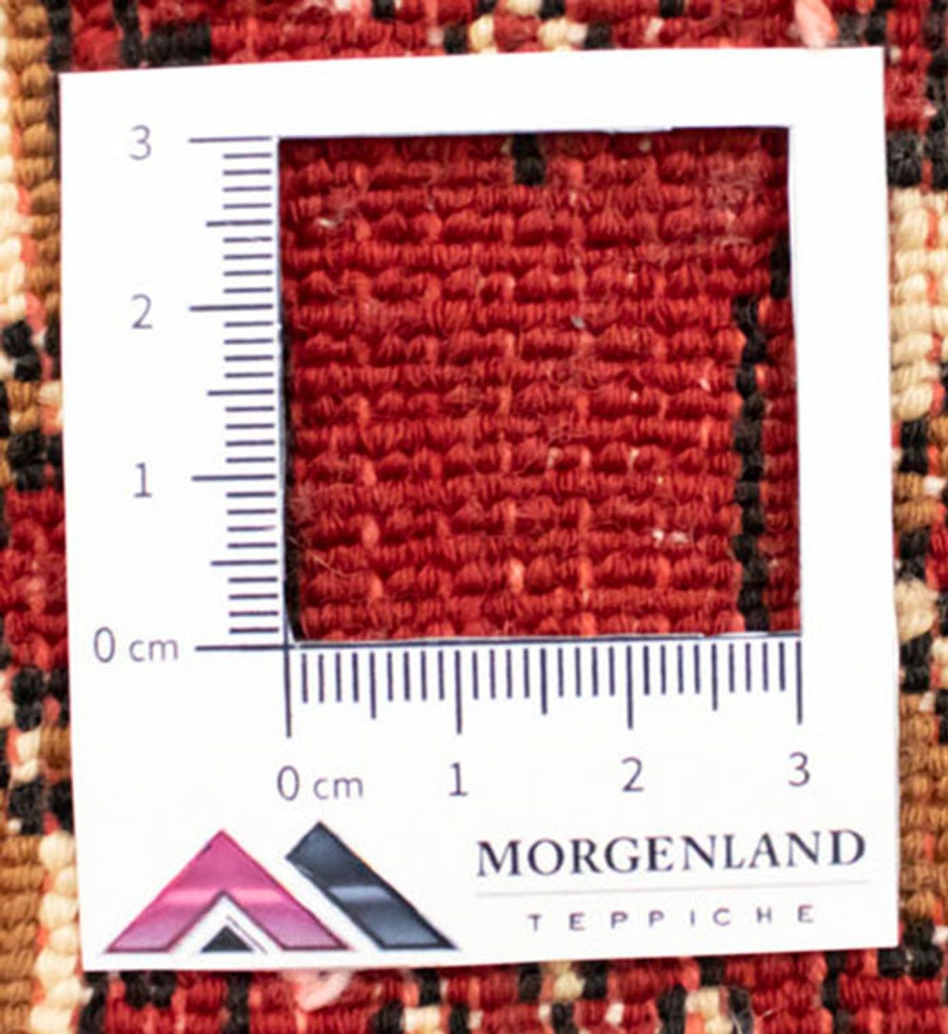 Alfombra de pasillo Alfombra Turkaman - 100 x 50 cm - rojo