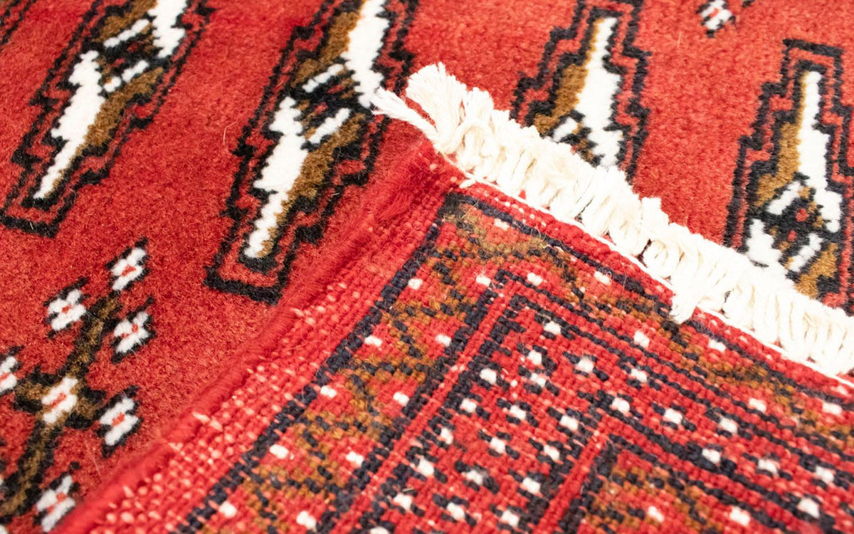 Alfombra de pasillo Alfombra Turkaman - 100 x 50 cm - rojo