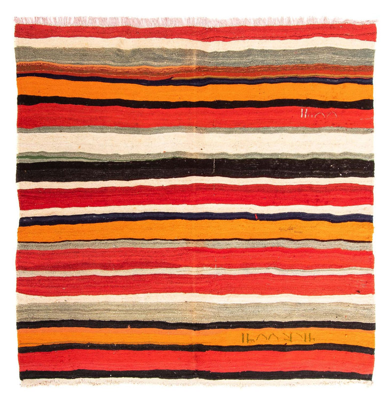 Alfombra Kelim - Antigua cuadrado  - 190 x 180 cm - multicolor