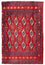 Alfombra de pasillo Alfombra Turkaman - 100 x 50 cm - rojo