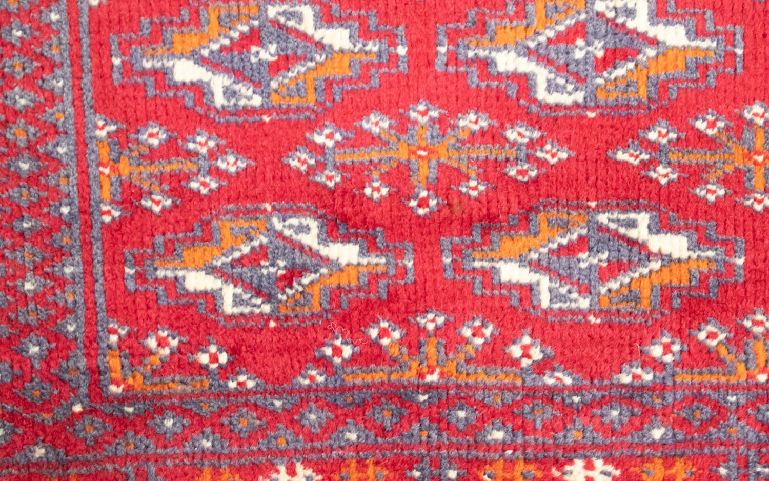 Alfombra de pasillo Alfombra Turkaman - 100 x 50 cm - rojo