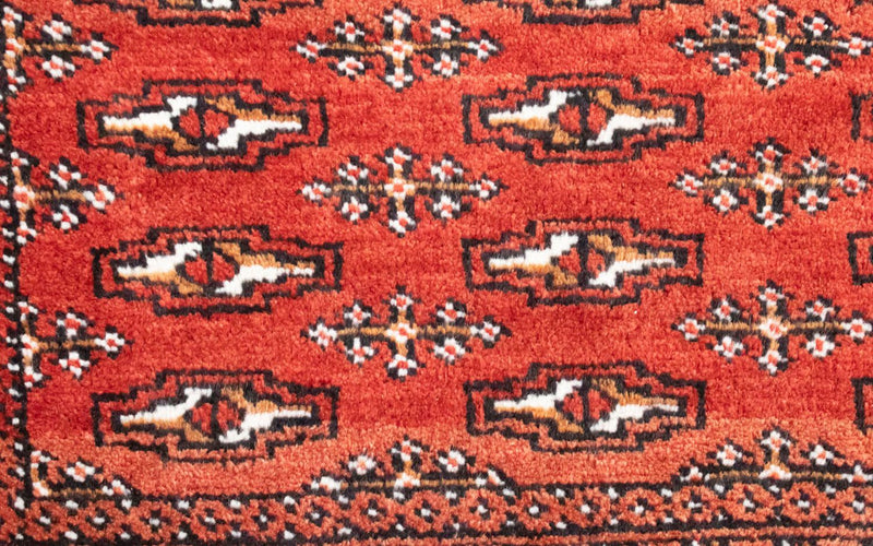 Alfombra de pasillo Alfombra Turkaman - 100 x 50 cm - rojo