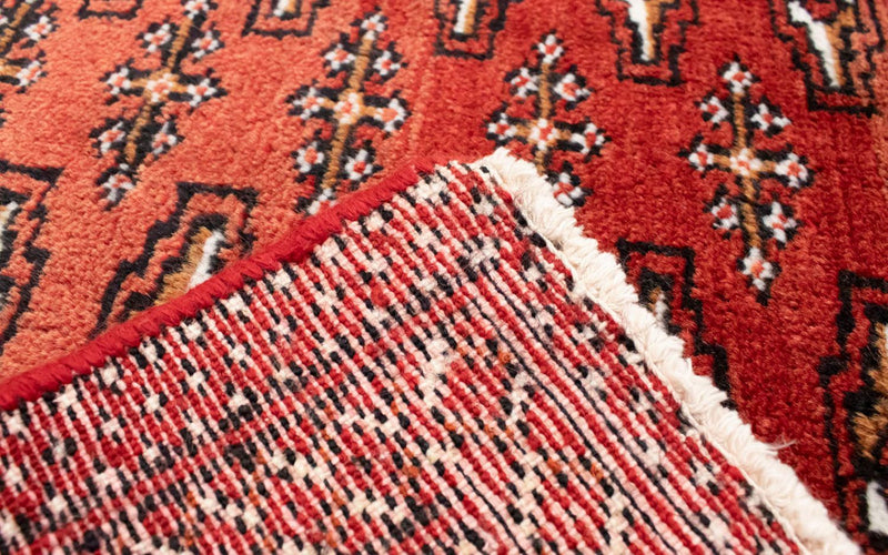 Alfombra de pasillo Alfombra Turkaman - 100 x 50 cm - rojo