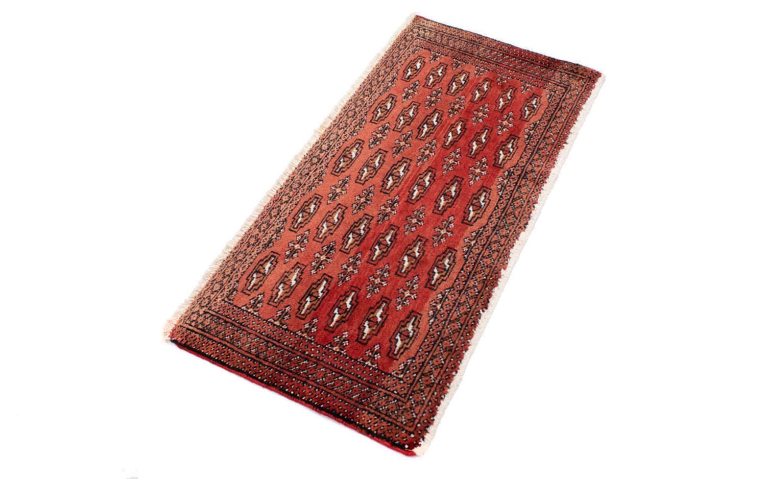 Alfombra de pasillo Alfombra Turkaman - 100 x 50 cm - rojo