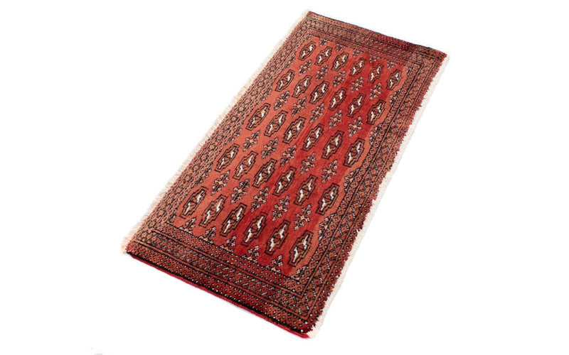 Alfombra de pasillo Alfombra Turkaman - 100 x 50 cm - rojo