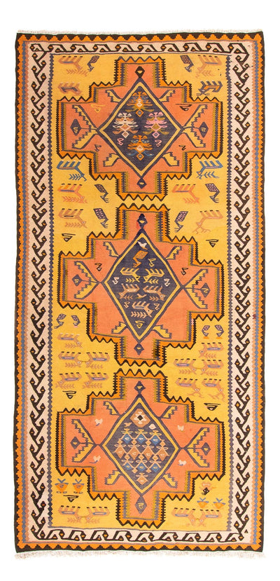 Kilim antiguo Alfombra 147x280cm