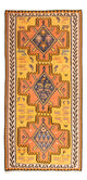 Kilim antiguo Alfombra 147x280cm