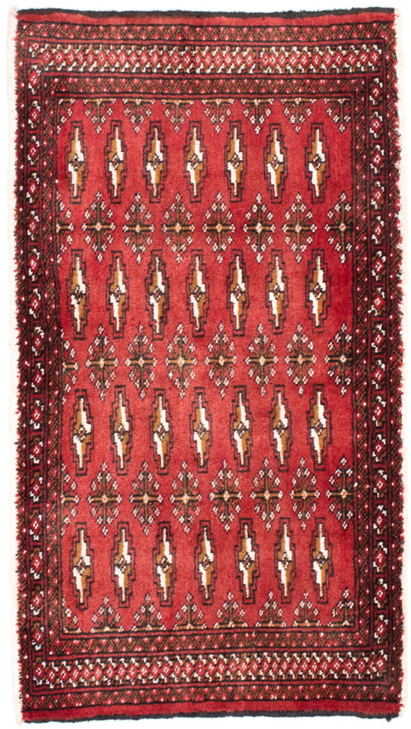 Alfombra de pasillo Alfombra Turkaman - 100 x 50 cm - rojo