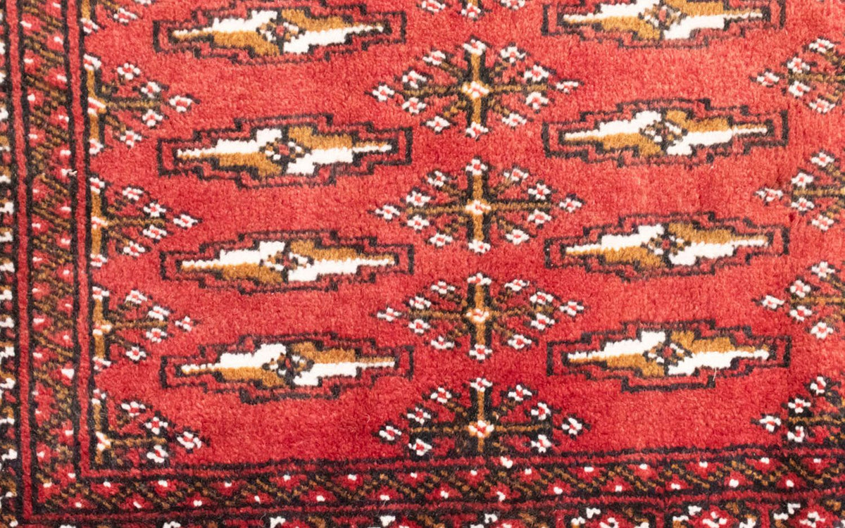 Alfombra de pasillo Alfombra Turkaman - 100 x 50 cm - rojo