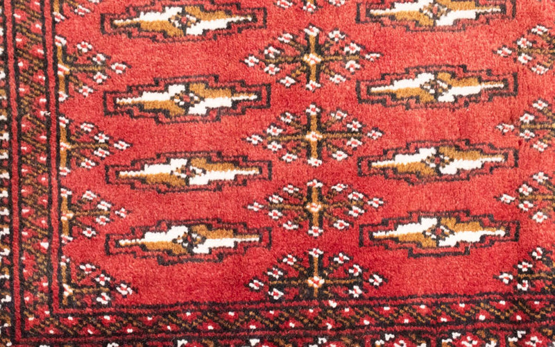 Alfombra de pasillo Alfombra Turkaman - 100 x 50 cm - rojo