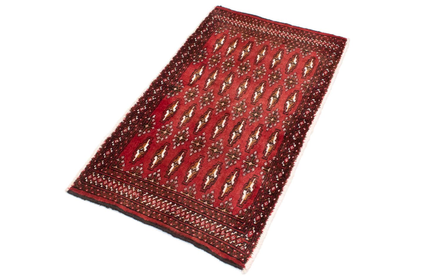Alfombra de pasillo Alfombra Turkaman - 100 x 50 cm - rojo