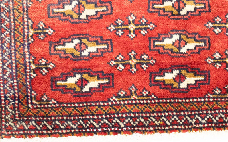 Alfombra de pasillo Alfombra Turkaman - 100 x 50 cm - rojo