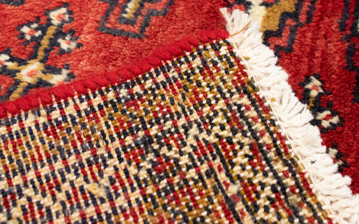 Alfombra de pasillo Alfombra Turkaman - 100 x 50 cm - rojo